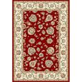 Dynamic Rugs Ancient Garden 7 ft. 10 in. x 11 ft. 2 in. 57365-1464 Rug - Red/Ivory AN912573651464